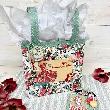 PhotoPlay Belle Fleur Gift Bag & Tag