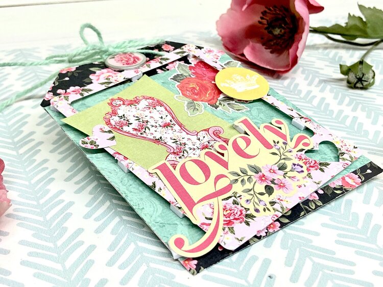 PhotoPlay Belle Fleur Gift Bag &amp; Tag