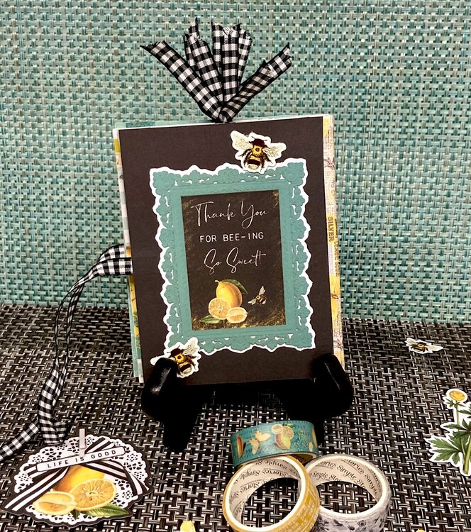 Simple Stories Card Kit Made into Mini Album