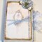 Handmade Blue Floral and Lace Journal