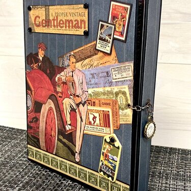 Graphic 45 A Proper Gentleman Folio