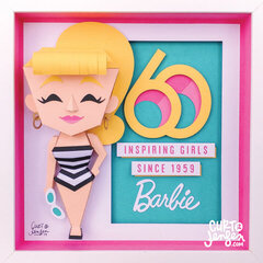 Barbie Paper Sculpture