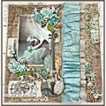 Shabby Chic Ballerina Layout *ReneaBouquets