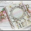 Altered Notebook &amp; Embellishment Folio Swap for Reneabouquets