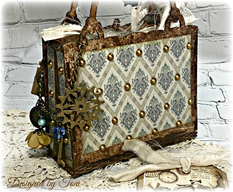 Steampunk 4D Purse With Rotating Gears *Reneabouquets
