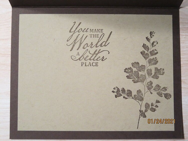 2021 Card #6 - Rustic Elegance Masculine Birthday - Inside