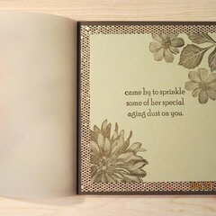 2021 Card #30 - The Birthday Fairy 4-Page Bookbinding Card