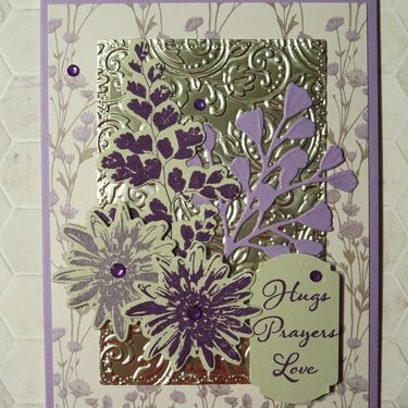2021 Card #31 - Floral Sympathy Card