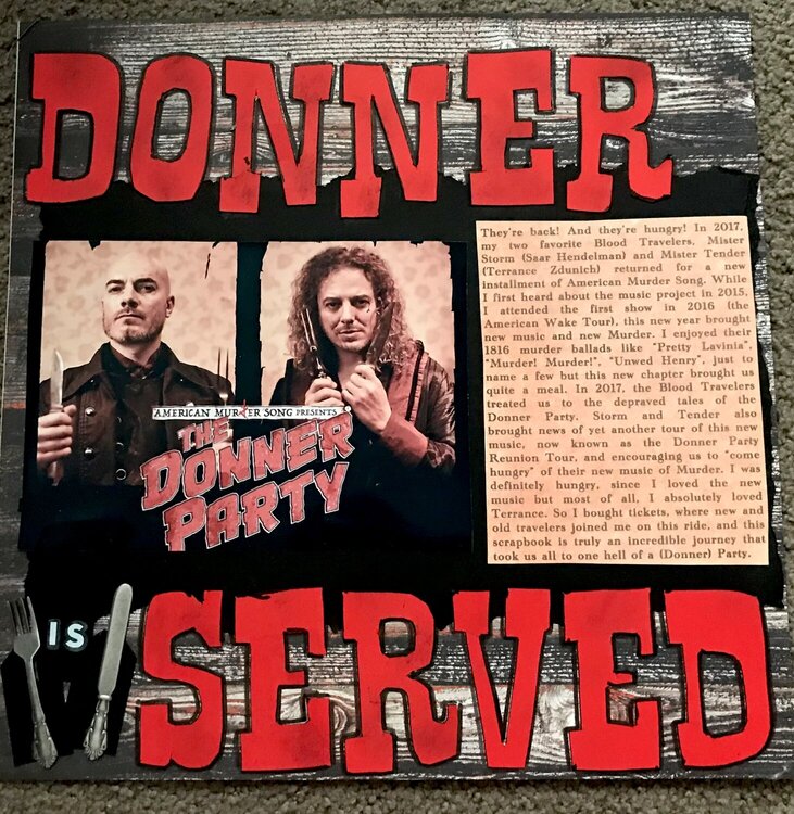 Donner Is Served (AMS Reunion Tour)