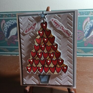 Christmas Heart Tree