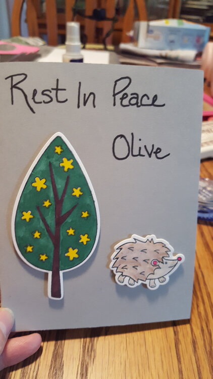 Rest in Peace Olive