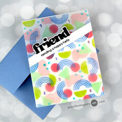 Abstract Patterns Builder Stencil Set (3 in 1)
