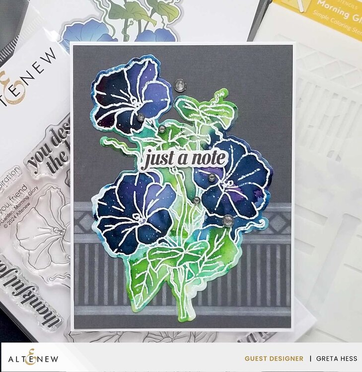 Blooming Motifs Simple Coloring Stencils