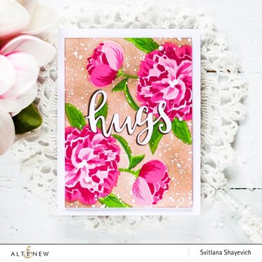 Floral Hugs Card