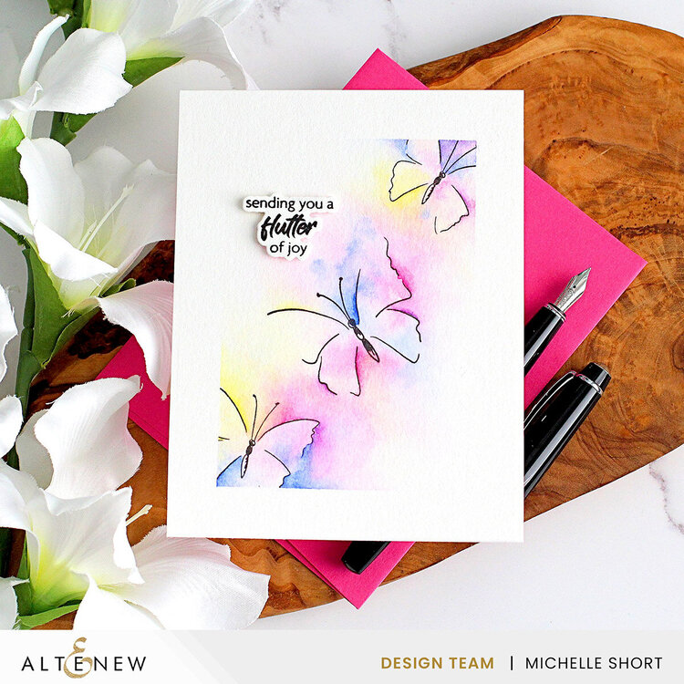 Altenew - Dies - Paint &amp; Stamp Butterflies