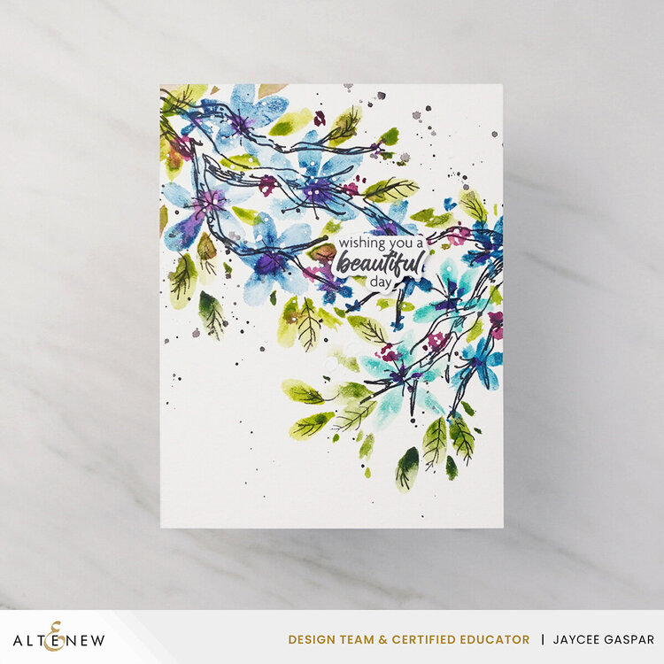 Altenew - Clear Photopolymer Stamps - Paint &amp; Stamp Flowers