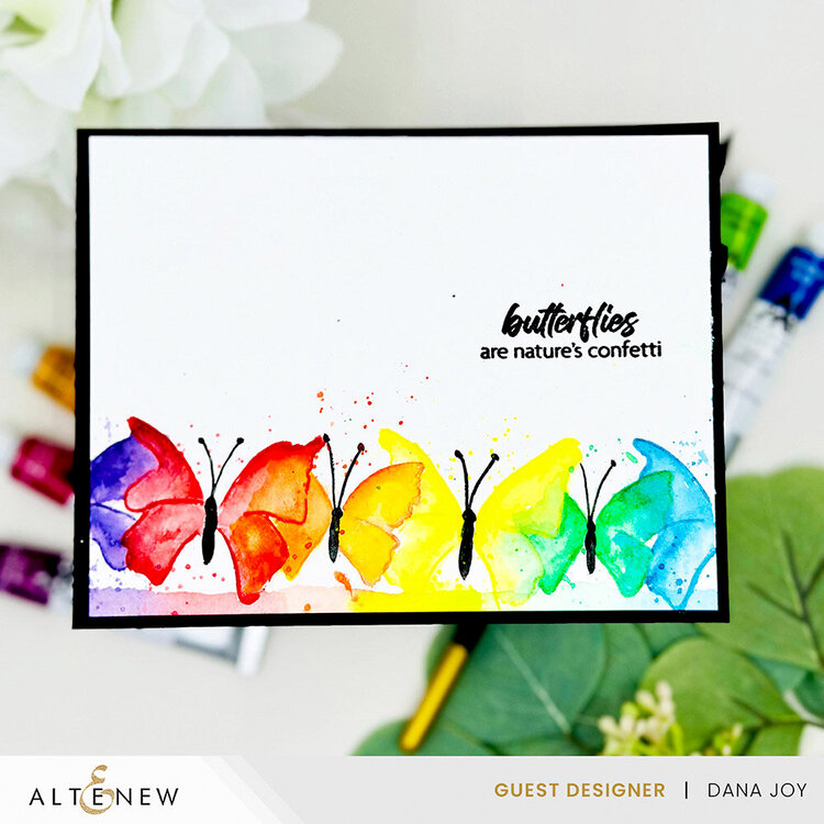 Altenew - Dies - Paint &amp; Stamp Butterflies
