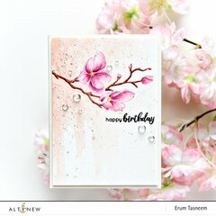 Creative Coloring with Erum: No-Line Watercoloring on Dotted Blooms