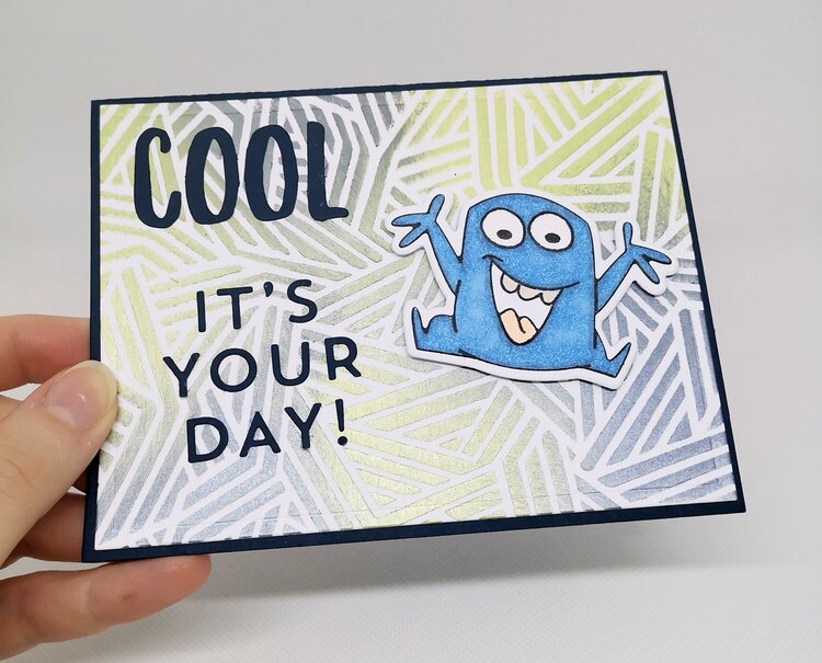 Cool, its your day!