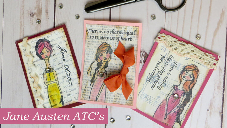 Jane Austen ATC&#039;s
