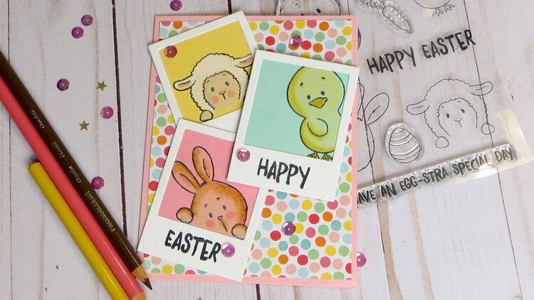 Easter Polaroid Card