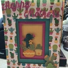 Happy Mother's Day Cactus Card