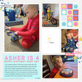 Asher is 4