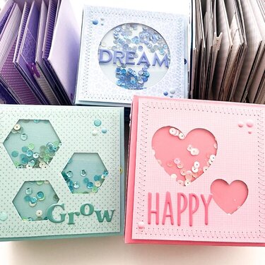 Monochromatic Mini Albums