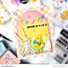 Hopping By to Say Hi with Tim Holtz & Sizzix