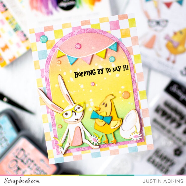 Hopping By to Say Hi with Tim Holtz &amp; Sizzix