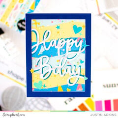 Layered Happy Birthday Card