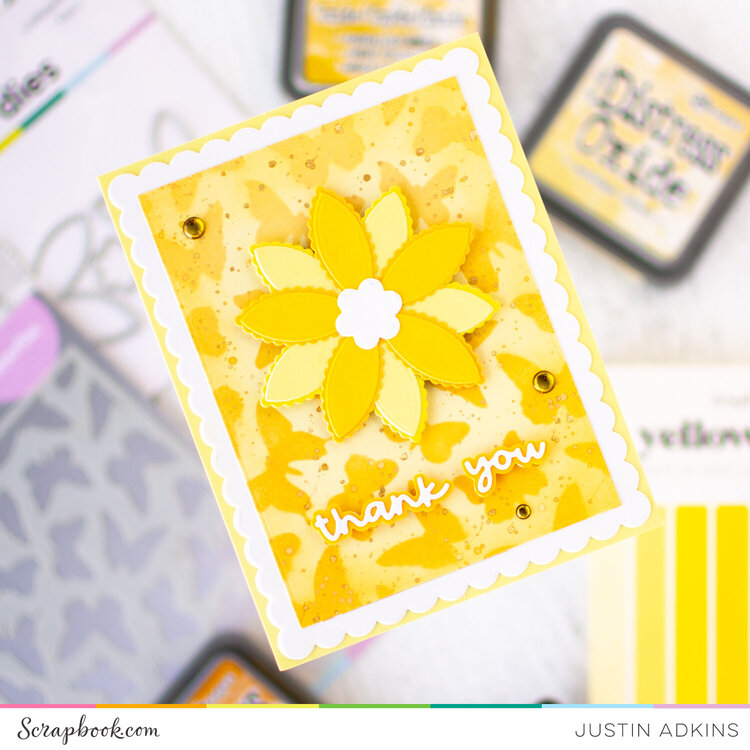 Sunshine Thoughts of Thanks Card