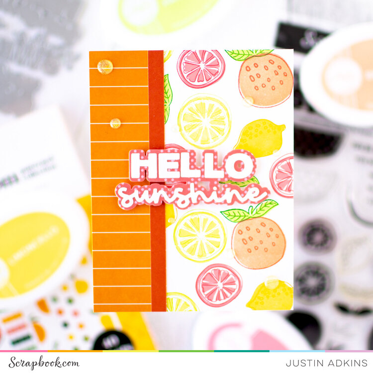 Citrus Sunshine Card