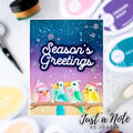 Season's Greetings Bird Card