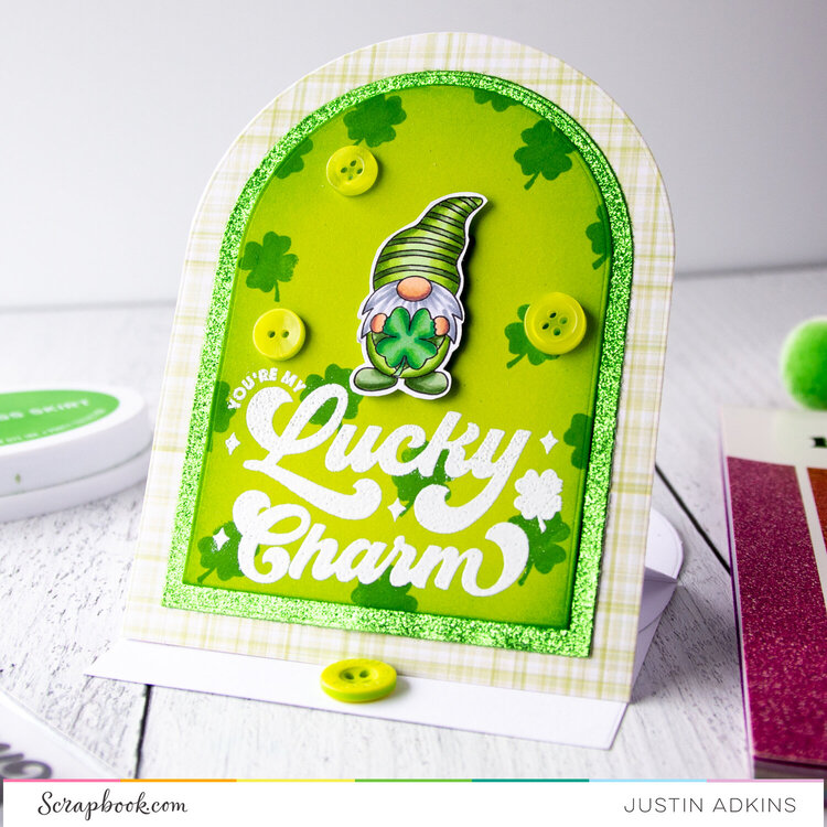 Lucky Arch Easel Card