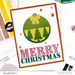Tree Tag Christmas Card