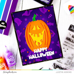 Jack O Lantern Halloween Card