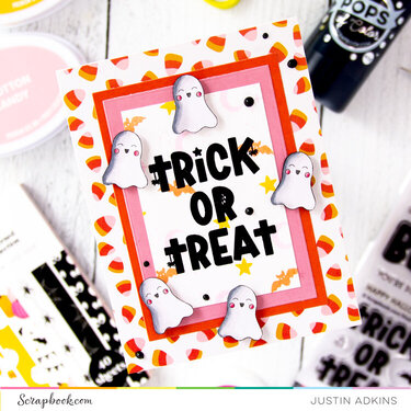 Spooky Cute Trick Or Treat Card