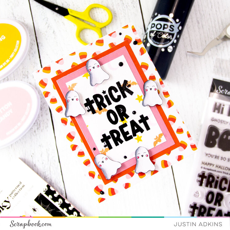 Spooky Cute Trick Or Treat Card