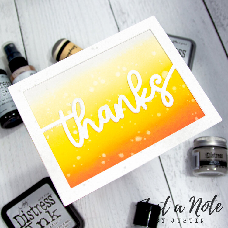 Lost Shadow Thank You Card