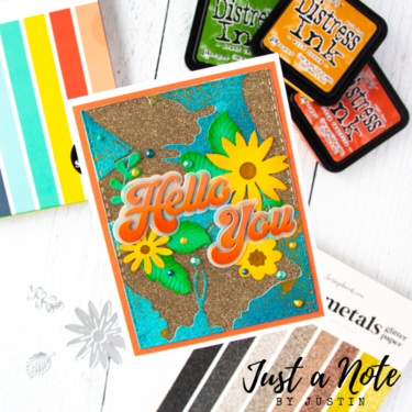 Hello You Floral Card