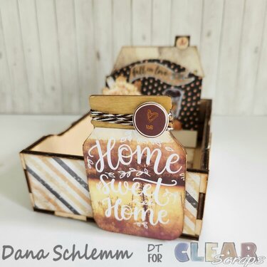 Autumn DIY Wood Box and Divider Cards 