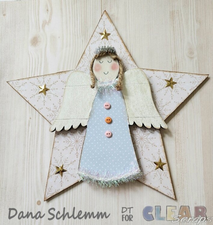 Vintage Christmas Angel Home Decor 