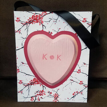 Cherry Blossom Wedding Gift Bag