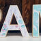 Beach-themed 3D Letters - PAM