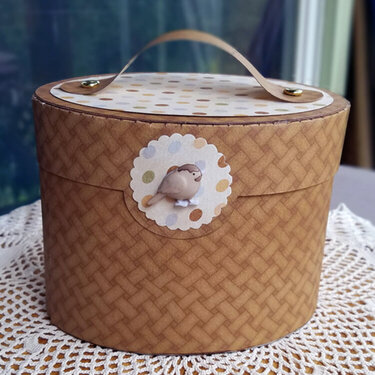 Basket-shaped Gift Box