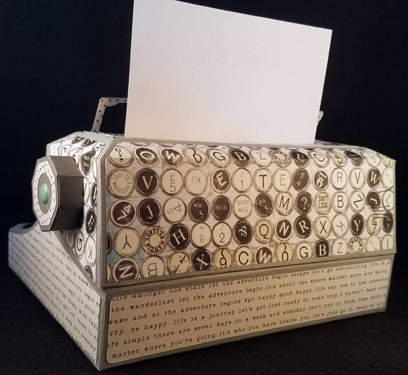 Typewriter Gift Box