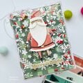Merry & Bright Santa Shaker Card