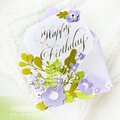 Happy Birthday Envelope Card
