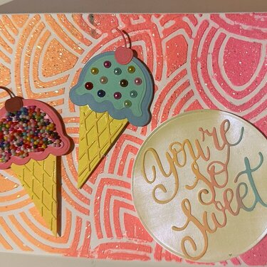 Ice cream card